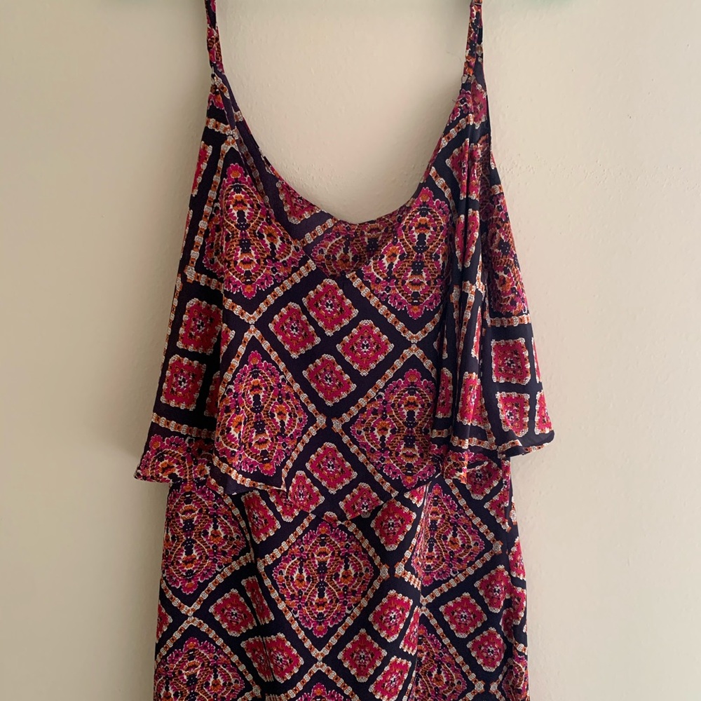 Silky swing dress